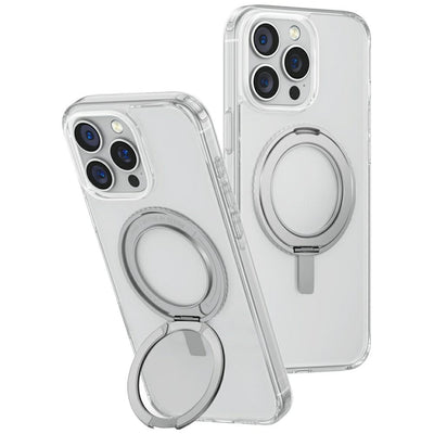 Husa Uniq Swivix 360 Rotating Kickstand pentru iPhone 16 Pro Max - Transparent