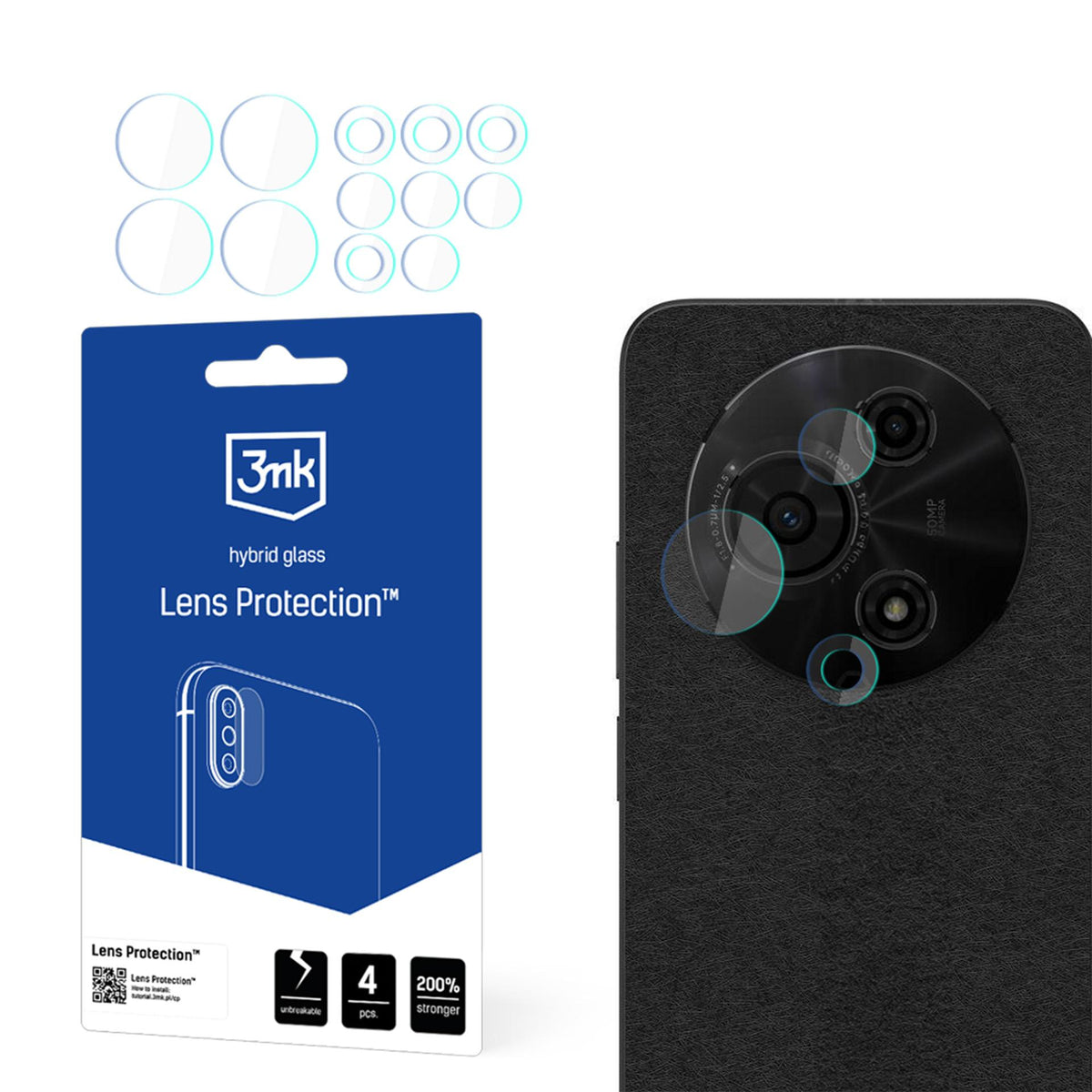 Folie Camera 3mk Lens Protection pentru TCL 605 / 60 SE