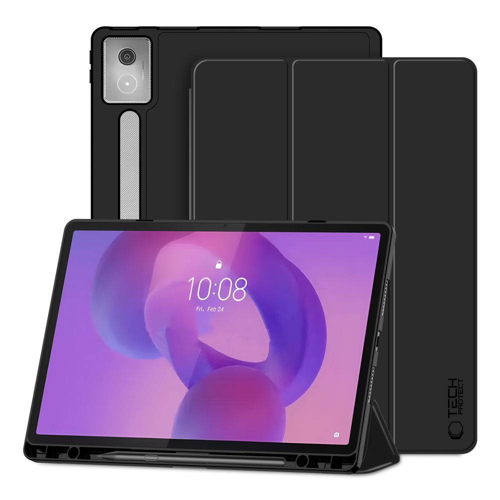 Husa Tech-protect SC Pen pentru Lenovo Idea Tab Pro / Pro MT 12.7 Tb-373 - Negru