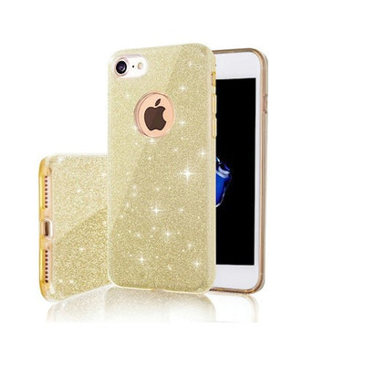 Husa Glitter 3in1 pentru Samsung Galaxy S22 Auriu