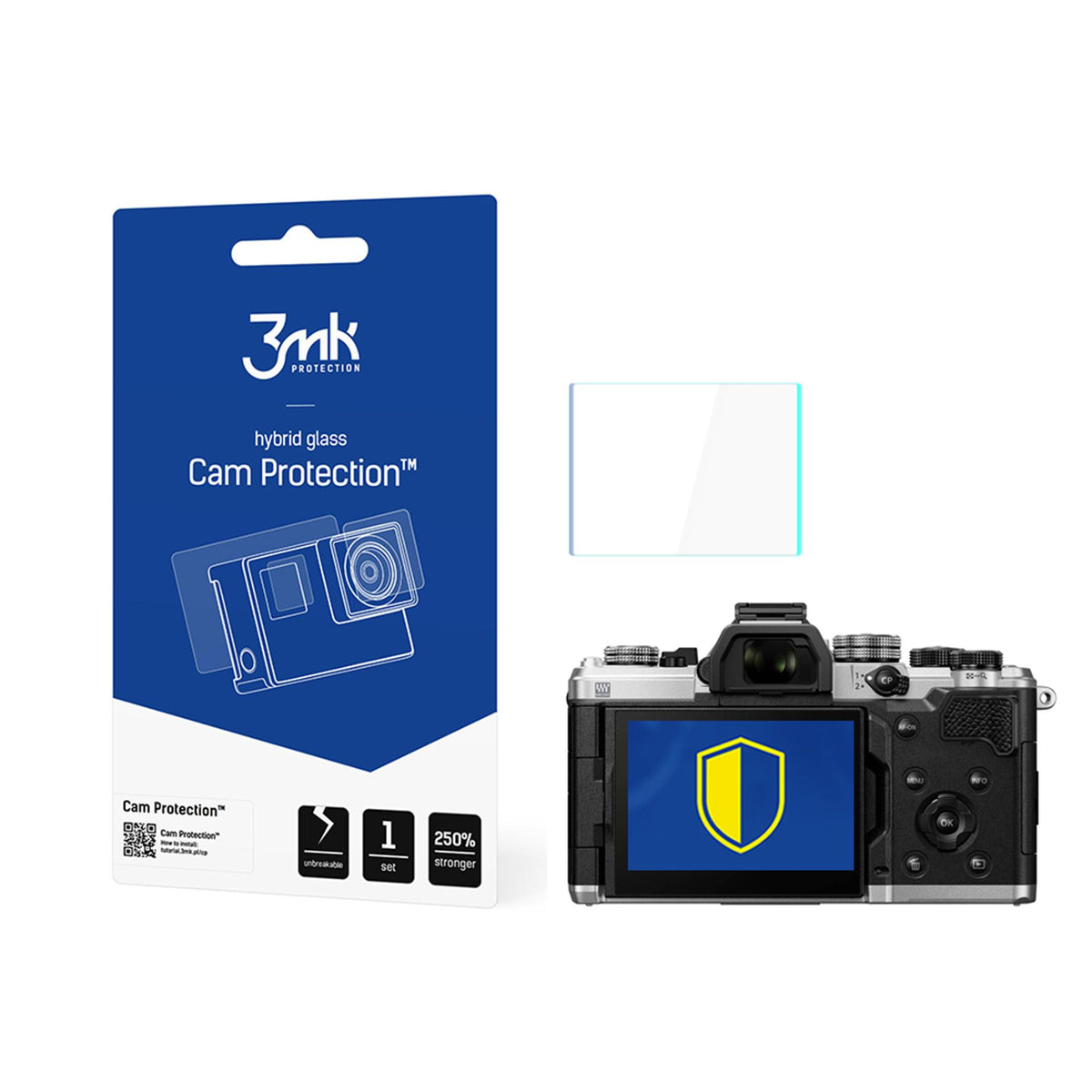 Folie 3mk Cam Protection Glass pentru Olympus Om-3