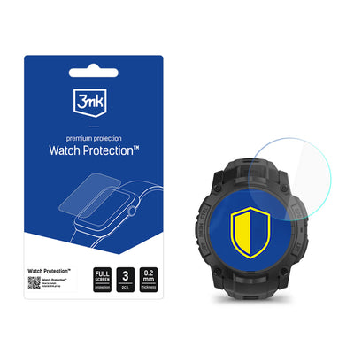 Folie Smartwatch protectie 3mk Watch Protection Flexibleglass pentru Garmin Instinct 3 Tactical Edition 50mm