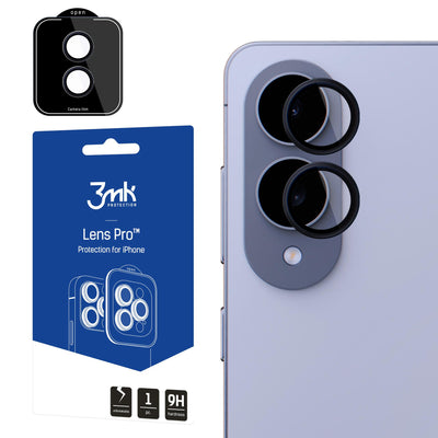 Folie 3mk Lens Protection Pro Camera Glass pentru Samsung Galaxy S25 Edge - Negru