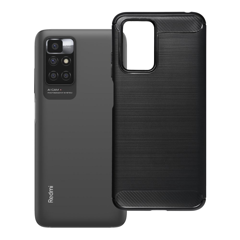 Husa Carbon 2.0 pentru Xiaomi Redmi 10 / 10 2022 Negru