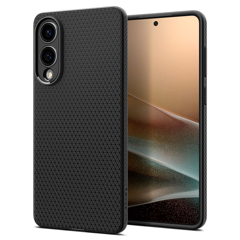 Husa Spigen Liquid Air pentru Samsung Galaxy S25 Edge - Negru