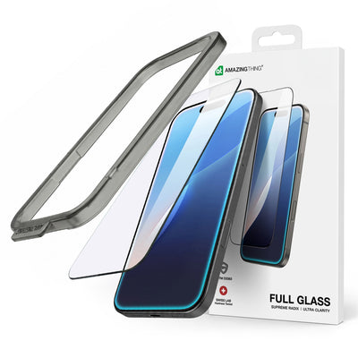 Folie Amazingthing Radix Full Glass sticla pentru iPhone 16 Pro Max