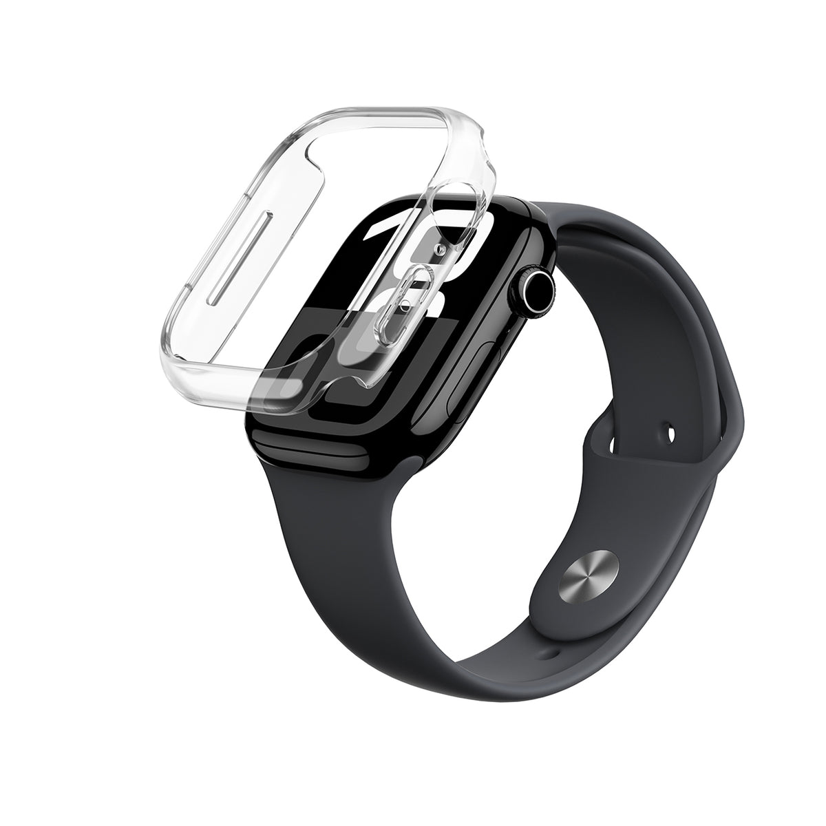 Husa Amazingthing Minimal pentru Apple Watch 46mm - Transparent