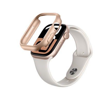 Husa Amazingthing Minimal pentru Apple Watch 46mm – Roz auriu