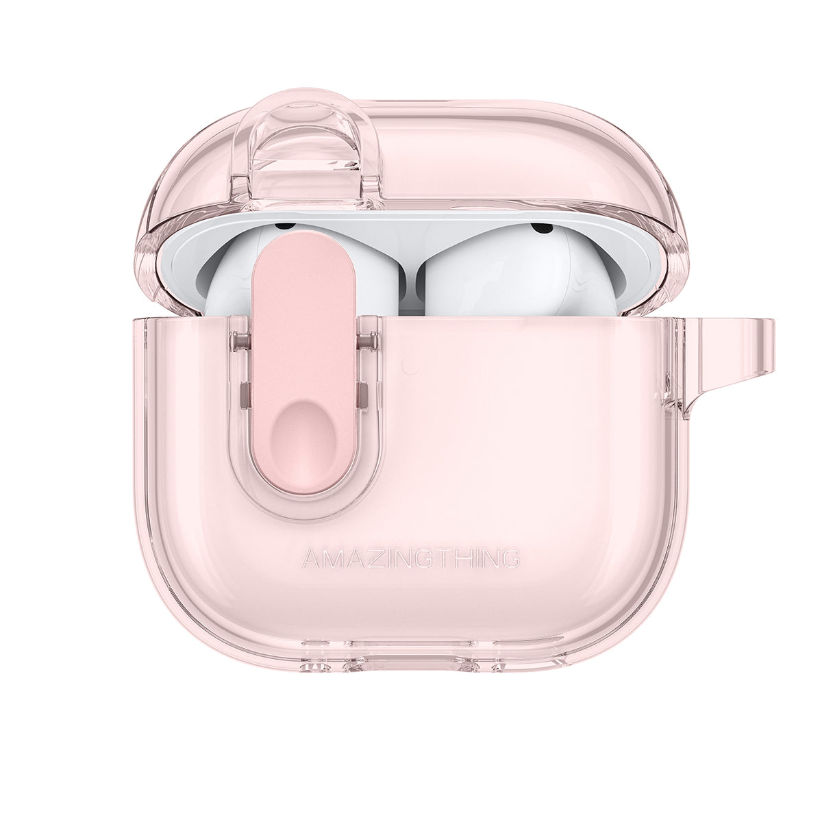 Husa Amazingthing Minimal pentru AirPods 4 – Roz