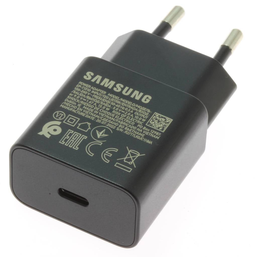 Incarcator priza Samsung Ep-t1510ebe 15W Usb-c (OOB Bulk - Replacement Packaging) - Negru