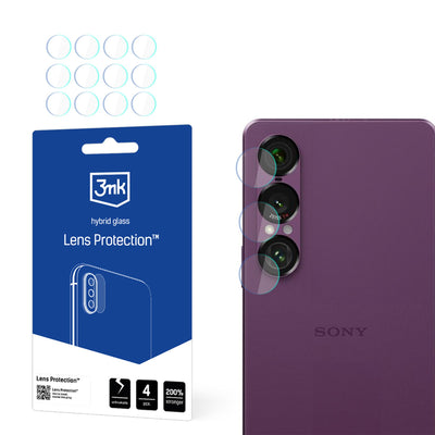 Folie 3mk Lens Protection Hybrid Glass pentru Camera Lens On Sony Xperia 1 VII