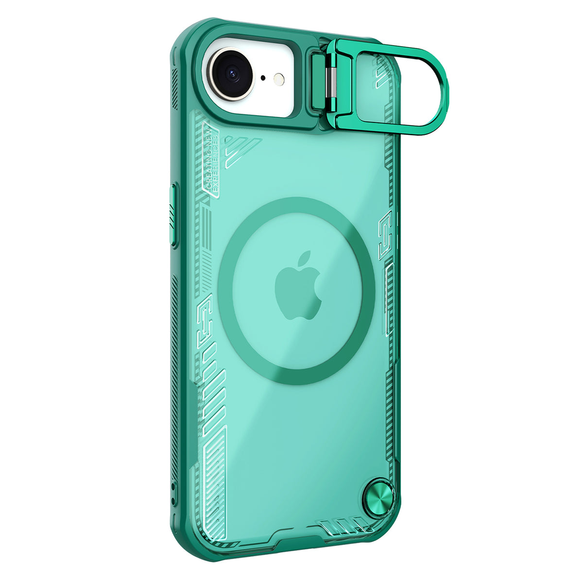 Husa Nillkin Iceblade Prop Magnetic cu Stand pentru iPhone 16e / 17e - Verde