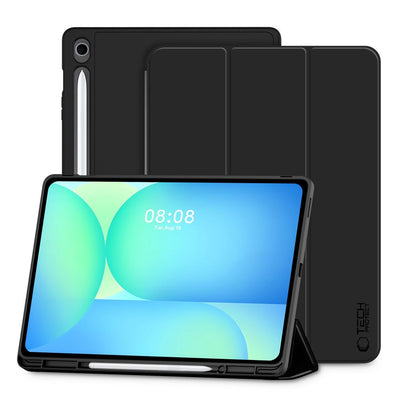 Husa Techprotect Smartcase Pen pentru Samsung Galaxy Tab S10 FE+ 13.1 X620 / X626b - Negru