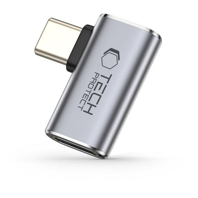 Adaptor Tech-protect Ultraboost Aa01 Usb-c Angled - Gri