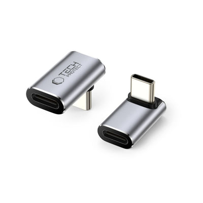 Adaptor Tech-protect Ultraboost Aa02 Usb-c Angled - Gri