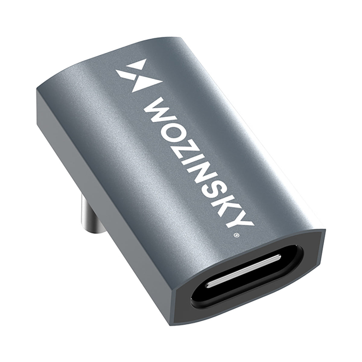 Adaptor Wozinsky Usb-c - Usb-c 40Gb/S 240W 8K OTG Angled - Gri