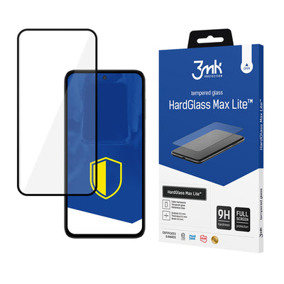 Folie 3mk Hardglass Max Lite Negru sticla pentru Samsung Galaxy M35 5G