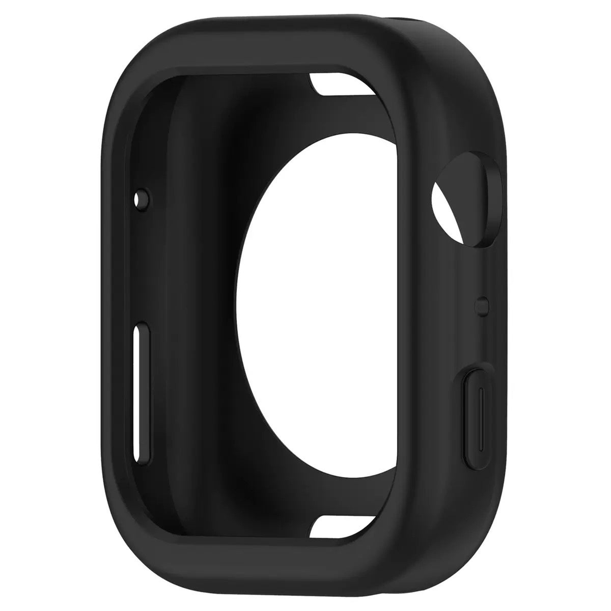 Husa Silicone Watch pentru Apple Watch 44 Mm (Series 4/5/6/SE) - Negru