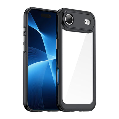 Husa Outer Space pentru iPhone 17 Air - Negru Transparent
