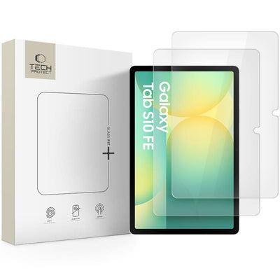 Folie Tech-protect Glass Fit+ 2-pack sticla pentru Samsung Galaxy Tab S7 / S8 / S9 11.0 / S9 FE / S10 FE 10.9 - Transpar