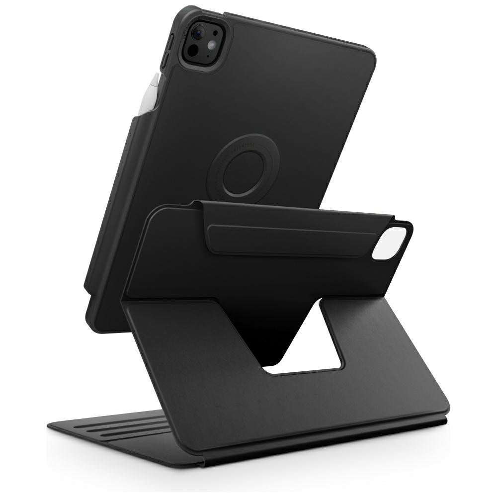 Husa Uniq Rovus Snapmount Magnetic 360 Rotating Detachable pentru iPad Pro 11" 2024 (5th Generation) - Negru