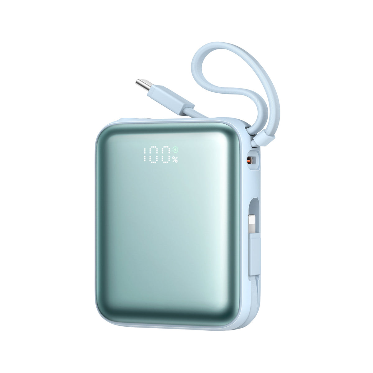 Cablu Joyroom 22.5W 10000mAh Acumulator extern cu Two Built-in - Albastru