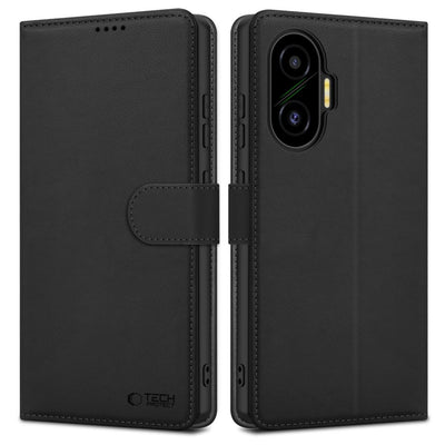 Husa Tech-protect Wallet pentru Xiaomi Poco F7 5G - Negru