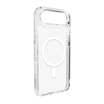 Husa Puro Lite Mag TPU+PC Compatible cu Magsafe pentru iPhone 17 Air - Transparent cu Alb Ring