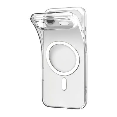Husa Puro 0.3 MAG Ultra-slim TPU Compatible cu Magsafe pentru iPhone 17 Air - Transparent