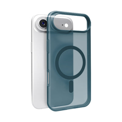 Husa Puro Daylight Magsafe Compatible Silicone pentru iPhone 17 Air - Translucent Turquoise