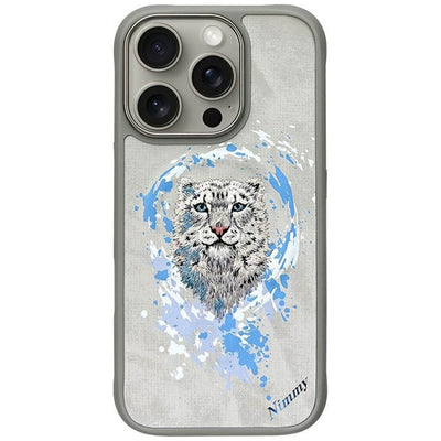 Husa Nimmy Pantera Magsafe pentru iPhone 16 Pro - Gri