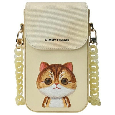 Husa Nimmy Big Eyed Pet 2.0 Cat Phone Bag - Verde