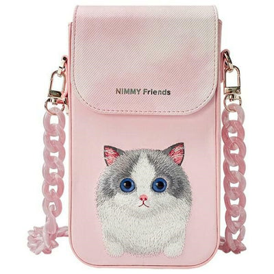 Husa Nimmy Big Eyed Pet 2.0 Cat Phone Bag - Roz