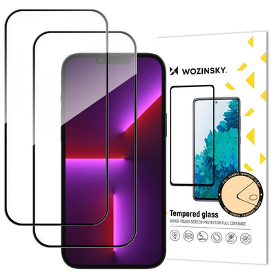 Folie Wozinsky Full Glue sticla 2-Pack pentru iPhone 17 Pro