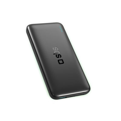 Acumulator extern SBS Infinity 10000mAh 10W Lifepo₄ Usb-a Usb-c - Negru