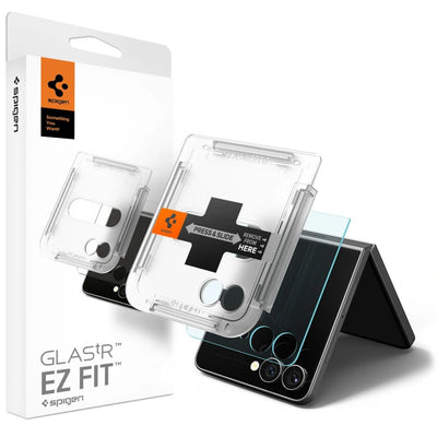 Folie Spigen Glas.tr EZ Fit HD sticla protectie pentru Samsung Galaxy Z Flip 7 - Transparent