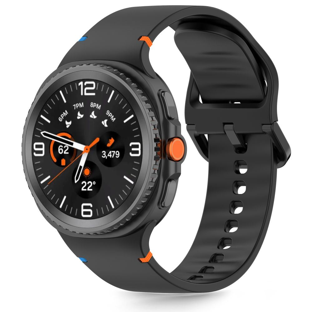 Curea Tech-protect Silicone pentru Samsung Galaxy Watch 40/44/46 Mm - Negru