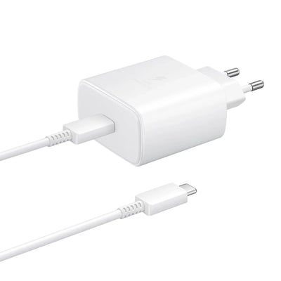 Cablu Samsung Ep-ta845ewe 45W Incarcator priza cu Usb-c Samsung Ep-dw767jwe 45W 1.8m (OOB Bulk - Replacement Packaging) 