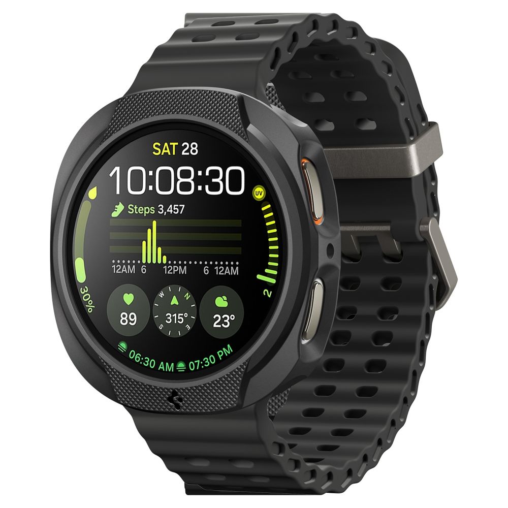 Husa Spigen Liquid Air pentru Samsung Galaxy Watch 8 40mm - Matte Negru