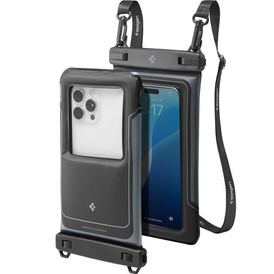 Husa Spigen A611p 2-pack Waterproof - Matte Negru
