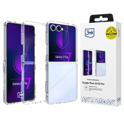 Husa 3mk Armor pentru Samsung Galaxy Z Flip 7 - Transparent