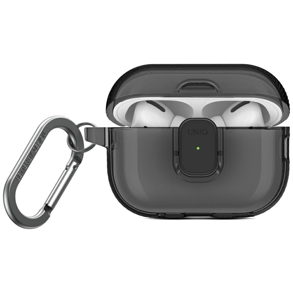 Husa Uniq Glase Pro pentru AirPods Pro 2 - Negru