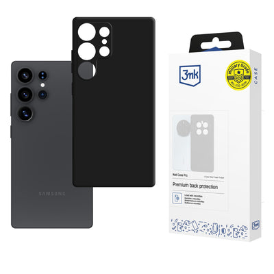 Husa 3mk Matt Pro pentru Samsung Galaxy S25 Ultra - Matte Negru