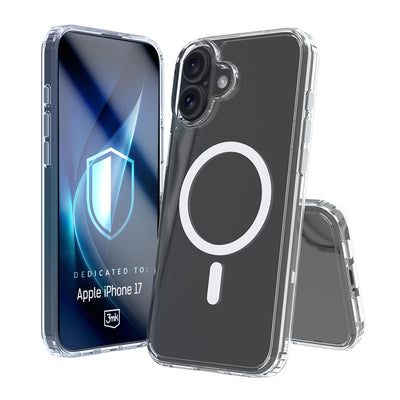 Husa 3mk Armor Magcase pentru iPhone 17 - Transparent