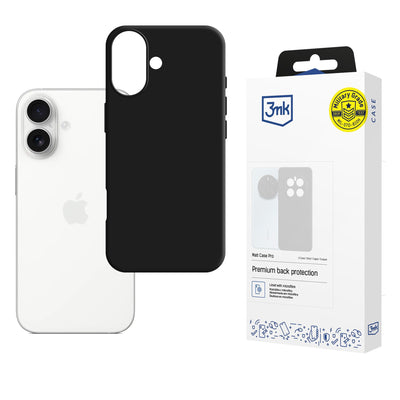 Husa 3mk Matt Pro pentru Apple iPhone 17 - Matte Negru