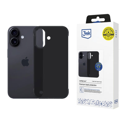 Husa 3mk Matt pentru Apple iPhone 16 Plus - Matte Negru