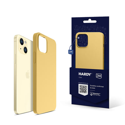 Husa 3mk Hardy Silicone Magcase pentru iPhone 15 Plus - Galben
