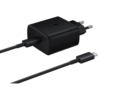 Cablu Samsung Ep-ta845ewe 45W Incarcator priza cu Usb-c Samsung Ep-dw767jwe 45W 1.8m (OOB Bulk - Replacement Packaging) 