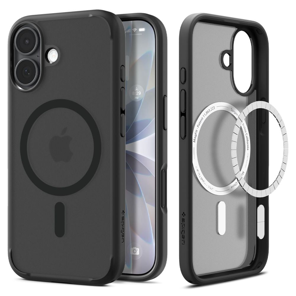 Husa Spigen Ultra Hybrid Magsafe pentru iPhone 17 - Negru