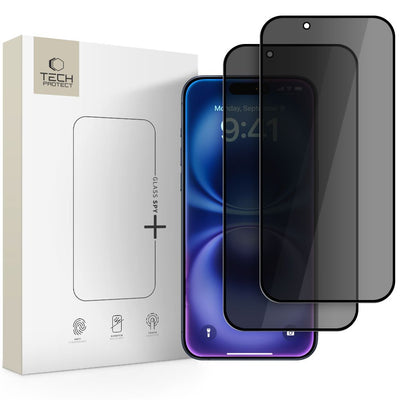 Folie Tech-protect Glass Spy+ 2-pack Privacy Glass pentru iPhone 17 Air